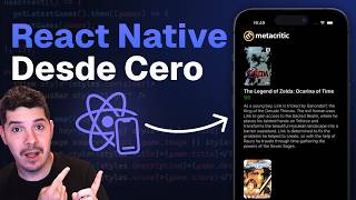 Curso REACT NATIVE para Principiantes  Aplicación DESDE CERO con Expo [upl. by Ace922]