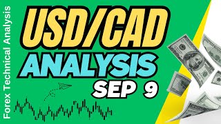 USD CAD Technical Analysis for September 9 2024 [upl. by Story]