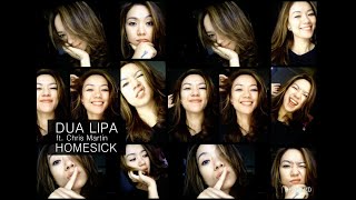 Dua Lipa ft Chris Martin  Homesick  KARAOKE [upl. by Ilana255]