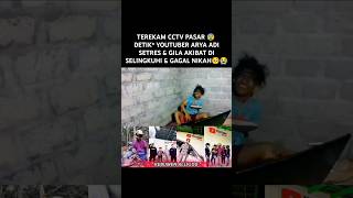 Detik detik Arya Adi setr3z jadi gembel karena gagal nikah feedshorts aryaadi [upl. by Eerok883]