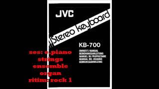 JVC kb700 TAHTA MASA [upl. by Beedon]