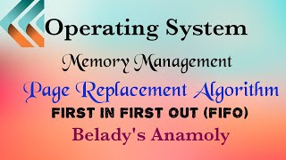 Belady s Anomaly in FIFO  Page Replacement Algorithm [upl. by Hoyt]