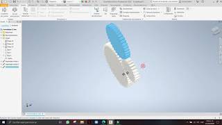 Tren de engranajes en Inventor 2020 [upl. by Mccutcheon]