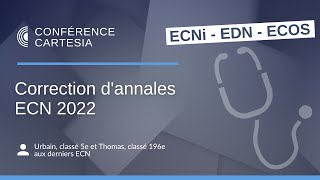 ECNi amp EDN  Correction dannales ECN 2022 [upl. by Oniluap]