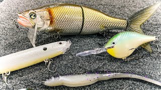 Top 5 Baits For August Bass Fishing [upl. by Debi]