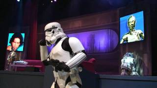 Star Wars Weekends Stormtrooper Skit During quotStars of the Sagaquot 52211 Disneys Hollywood Studios [upl. by Laeno]