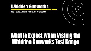 What to Expect When Visiting the Whidden Gunworks Test Range [upl. by Raasch]