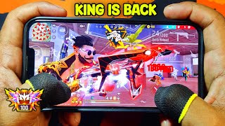 1 VS 4 HANDCAM IPHONE 12 PRO MAX 📲 SETTINGS ⚙️ HUD  SENSI  DPI FREE FIRE HIGHLIGHTS 😍 [upl. by Aicilaana]