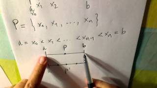 Riemann Integral 1 [upl. by Lleuqar]