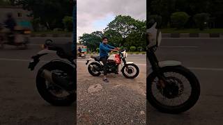 Royal Enfield Scerm 411 Test Drive 🌟  Superg Kamachi Trending Song 🎶 hiphopmusic scerm411 [upl. by Tallula]