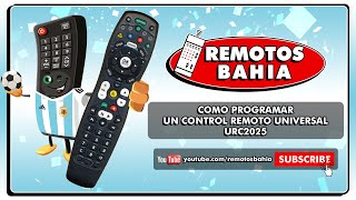 COMO PROGRAMAR UN CONTROL REMOTO UNIVERSAL URC2025 DE CABLEVISION EN UN TELEVISOR [upl. by Atneciv960]