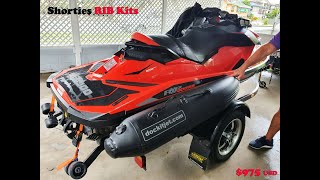 Jet Ski inflatable collars by Dockitjet UNBOXINGquot  Inflatable Jetski stabilizers fit all model ski [upl. by Drice901]