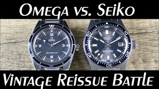 On the Wrist from off the Cuff Battle of the Reissues – Omega SM300 1957 vs Seiko SLA017 62MAS [upl. by Loring]