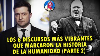 Los 6 discursos más vibrantes que marcaron la historia de la humanidad Parte 2  Oscar Jack [upl. by Swetiana]