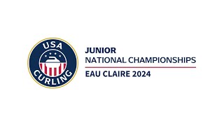 Matthew Lannoye vs Ryan Church  Draw M5  USA Curling Junior National Championships C [upl. by Nawed322]