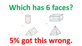 3D shape practice question 7 5th Grade Math [upl. by Onileba]