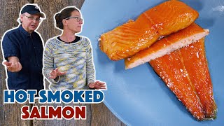 Hot Smoked Maple Salmon Recipe On The Yoder Ys640S [upl. by Ellehcem]