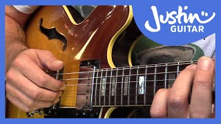 Basic Bossa Nova Guitar Pattern  Jazz Basics  Guitar Lesson JA009 [upl. by Nickles]