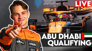 Abu Dhabi Grand Prix Qualifying  F1 2023 LIVE [upl. by Bussey]