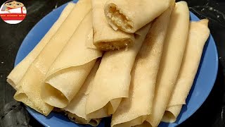 Gurer patishapta pitha recipe with kheer stuffing makar sankranti special [upl. by Daune]