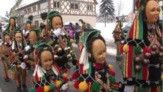 Historischer Narrensprung am Montagmorgen 2013wmv [upl. by Rosel]