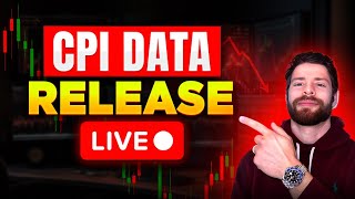 🔴CPI INFLATION DATA  WILL THE STOCK MARKET RUN OR DIP  LIVE TRADING [upl. by Aira177]