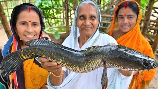 ঠাকুমার হাতে পুরোনো দিনের বর্ষার বুড়ো শোলের সেরা রান্না  Shol mach recipe by Grandmother [upl. by Omarr246]