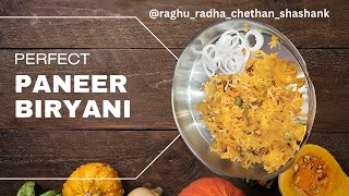 Paneer Biryani recipe biryanilovers [upl. by Esadnac402]