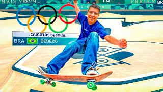 Eu Busquei o OURO no SKATE nas OLIMPIADAS PARIS 2024 🥇 [upl. by Odlanar526]