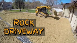 How to Build a Rock Driveway the Right Way [upl. by Arad]