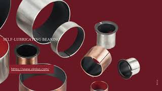 metal polymer sleeve bushing steel bronze 3 layer dry sliding bearing [upl. by Arabrab]