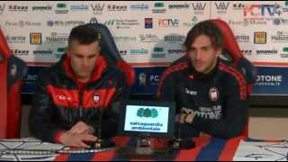 Post Livorno Torregrossa e Cordaz in conferenza [upl. by Nakeber]