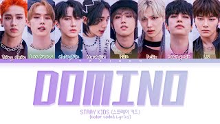 Stray Kids Domino Lyrics TraduçãoLegendado Color Coded Lyrics [upl. by Burrill760]