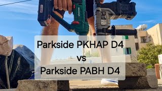 Ultimate Review amp Test Parkside Performance PKHAP D4 vs Parkside PABH D4 Hammer Drills LINK [upl. by Manya]