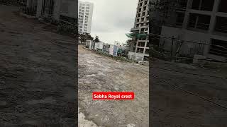 sobha Royal crest Structural work constuction sobha [upl. by Etnoval271]