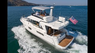 2021 Beneteau Swift Trawler 41 Walk Through Customer delivery and Running in San Diego [upl. by Lyrehc]