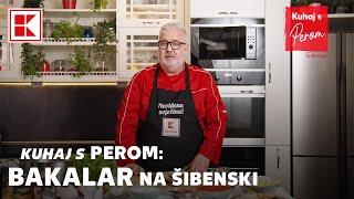 Chef Pero Savanović  Bakalar na šibenski  Kaufland Hrvatska [upl. by Akimahs]