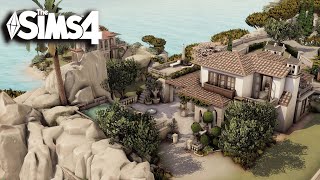 Mediterranean Villa Vigna in Tartosa  The Sims 4 build [upl. by Anipsed]