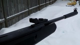 Stoeger X5 air rifle demo  POV [upl. by Eliathan321]