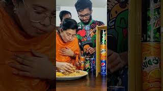 Kacchi Briyani Challenge Winner Sumona  Eating Challenge Part3 shorts [upl. by Kelcy]