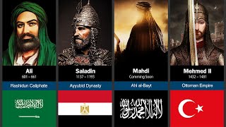 100 Greatest Muslim Generals in History [upl. by Lind]