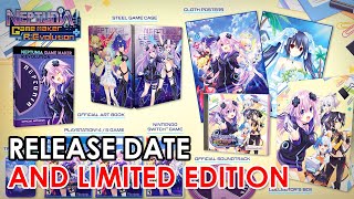 Neptunia Game Maker REvolution Limited Edition Gameplay Trailer and Release Date [upl. by Novello104]