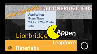 Complete Guide to Lionbridge Jobs  ApplicationExamRating  RaterInternetAds AssessorYukonMaps [upl. by Bajaj]