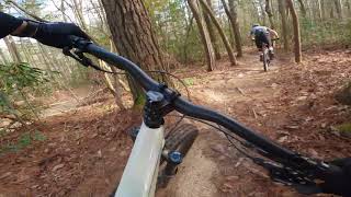 GNCC trail  Kanuga Bike Park  Downhill Mountain Biking  Hendersonville NC [upl. by Primrose]