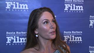 2014 SBIFF  Diane Lane Red Carpet Interview [upl. by Aiyot]