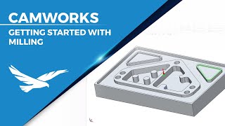 Getting Started With Milling in SolidWorks CAM and CAMWorks [upl. by Cooperstein922]