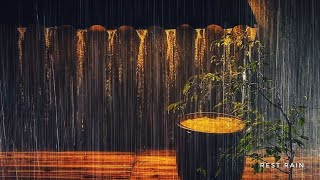 Soothing Rain on Roof  Perfect for Relaxation Meditation and Sleep [upl. by Purpura313]