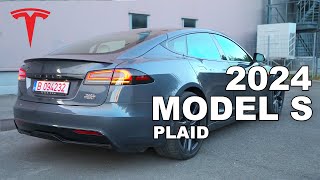 2024 Tesla Model S Plaid Review With All New Updates In 4K [upl. by Najib517]