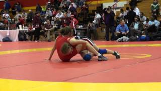 2014 Guelph Open FW 48kg Augusta Eve NCWC vs Johannie Audet CLIC [upl. by Vergos]