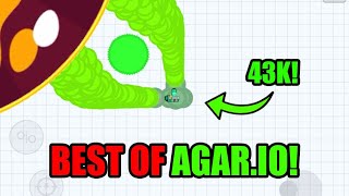 BEST OF AGARIO MOBILE BEST LVL1 TROLLING  MACRO DESTRUCTION  FUNNY MOMENTS VIDEO SKIN  Agario [upl. by Phillada]